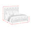 Ensemble de chambre à coucher avec rangement pour grand lit 5 pièces Picket House Furnishings Woodridge-1074736771
