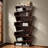 Stylish 8 - Tier Irregular Solid Wood Bookcase-110401797