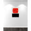 «Boxed-Red» par Aoibhne Hogan - reproduction d'art sur papier encadrée-58639833-58639834