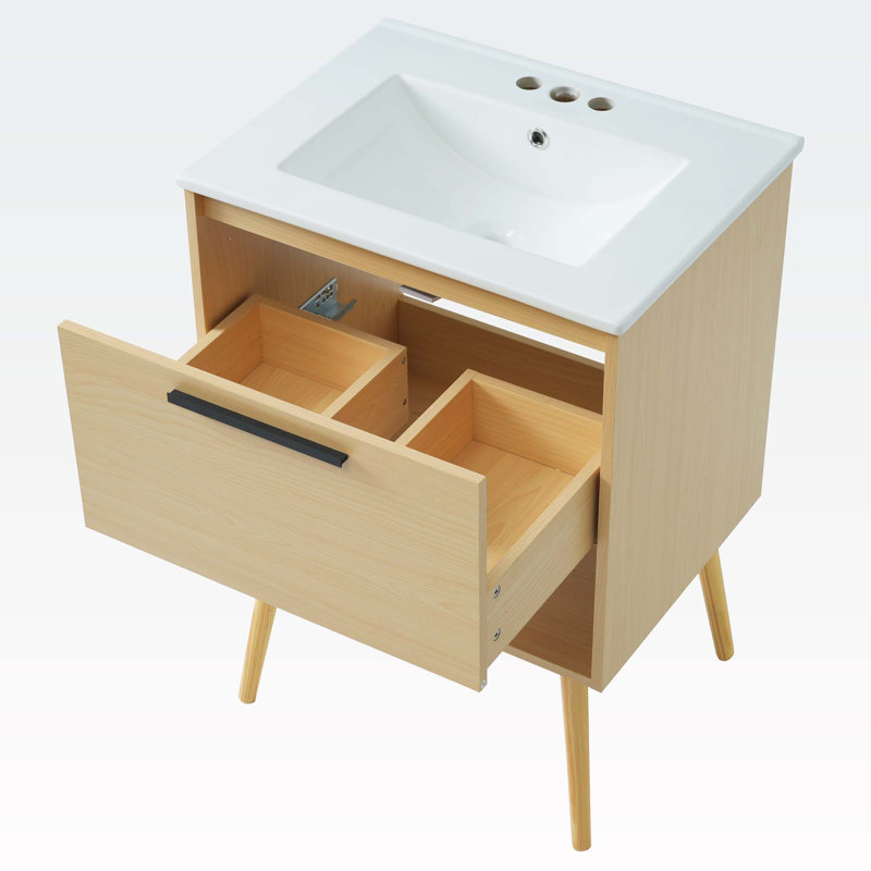 24" Bathroom Vanity with Sink Combo