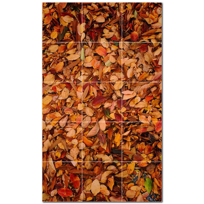 8'' x 8'' Satin Ceramic Decorative Mural