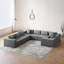 Canapé modulaire en L à 8 places Luxury-121106124