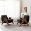 69.9Cm Wide Chenille Armchair-1658030739