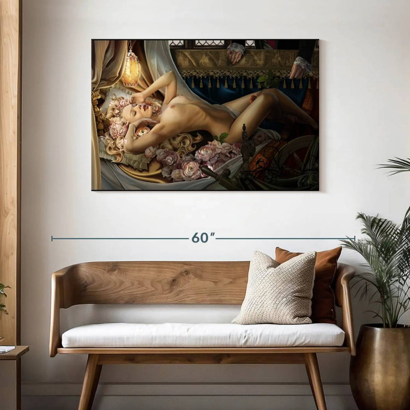Le rêve de la beauté, H 30 po x l 45 po
