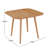 Modern Contemporary Square Dining Table-1563631434