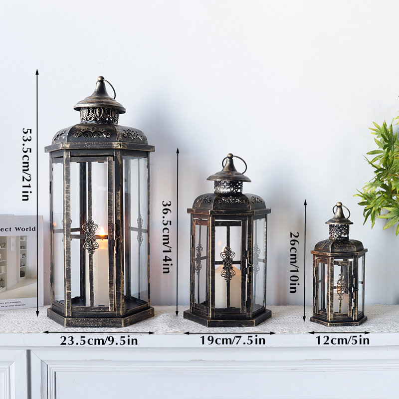 Metal Tabletop Lantern
