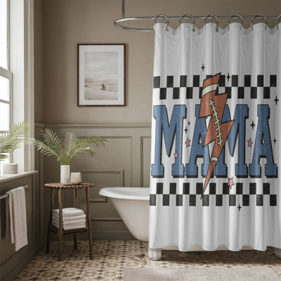 Rideau de douche 1 pièce Game Vibe