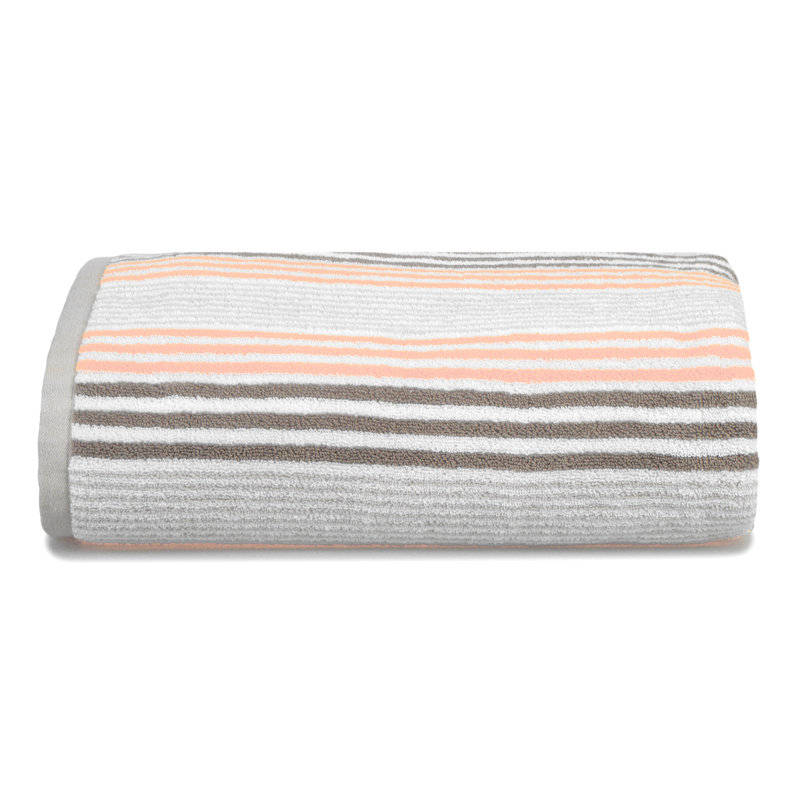 Striped Bath Sheet Single