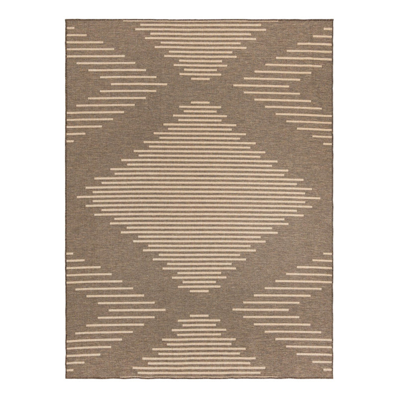 Geometric Indoor Rug, Rectangle 9' x 12'