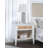 Coden 1-Drawer Nightstand Bedside Table White