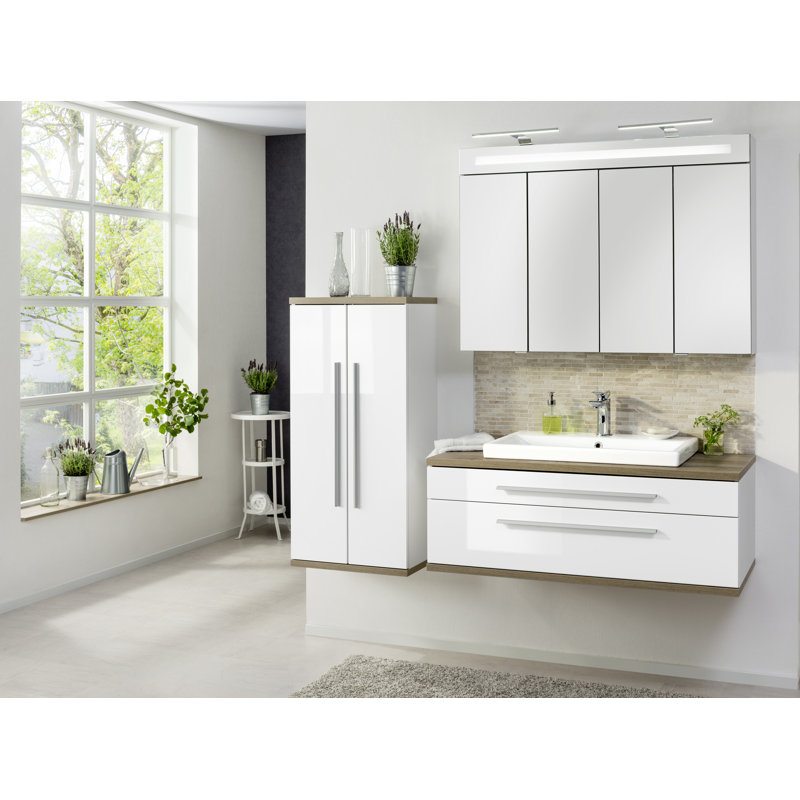 Stanf Bathroom Cabinet, White