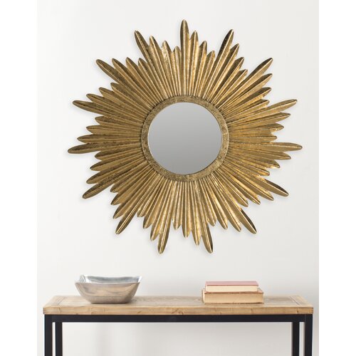 Mercer41 Sunburst Metal Wall Mirror & Reviews | Wayfair