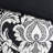7 Piece Cotton Printed Comforter Set Black