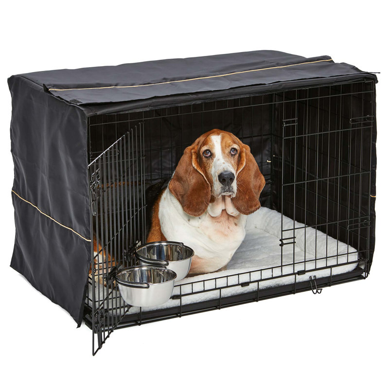 Ensemble de démarrage pour cage pour chien MidCamp Homes for Peters, H 27,45 po x l 36,5 po x P 23,5 po