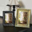 Cadre photo sophistiqué doré antique 1 pièce 8 po x 10 po avec fixation murale ou de table-133329919-133329920-133329922