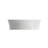 BOCCHI Sottile 15.04'' Fireclay Circular Bathroom Sink-90558988