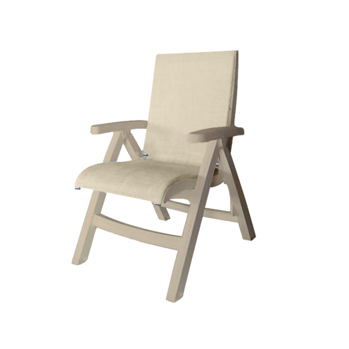 Grosfillex Commercial Resin Furniture Folding Beach Chair | Wayfair