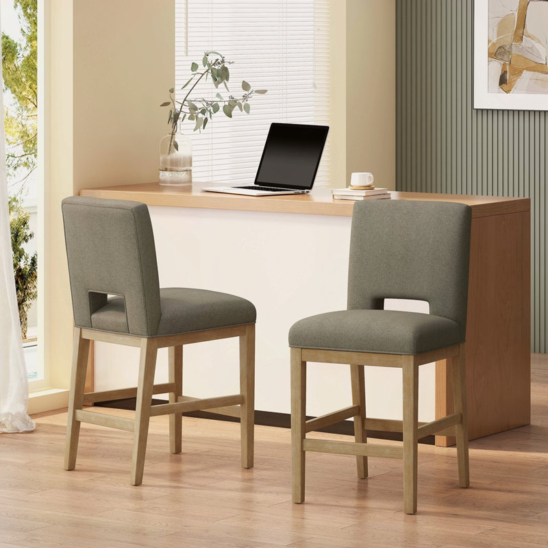 TABOURET DE COMPTOIR, Gris