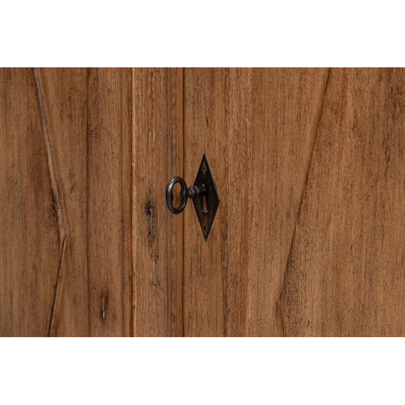 Diamond 65'' W Solid Wood Sideboard, Brown