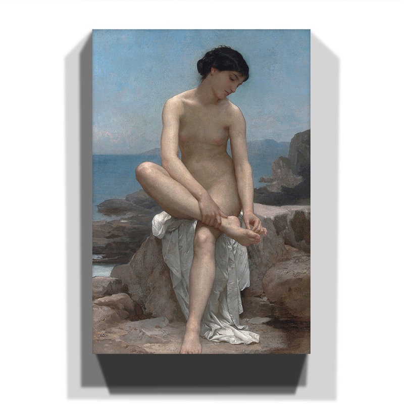 The Bather by - Wrapped Canvas, 76cm H x 50cm W