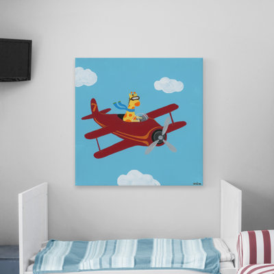 «Pepe in the Clouds I», reproduction sur toile tendue