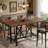 Rustic Pub Bar Counter,Sturdy Bar Table
