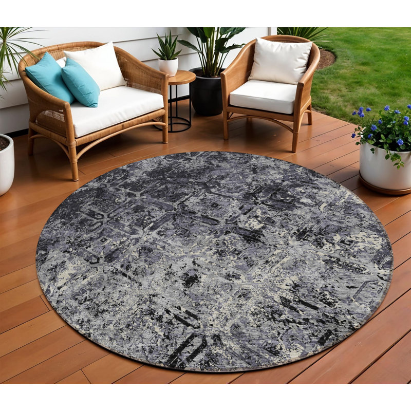Tapis rond 8 po