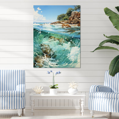 «Beach Photo Scenery IV», reproduction sur toile