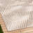 NICOLE MILLER NEW YORK Patio Country Ombre Geo Outdoor Area Rug, Beige/Cream-108565571