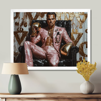 Colette - Man Wall Art Living Room