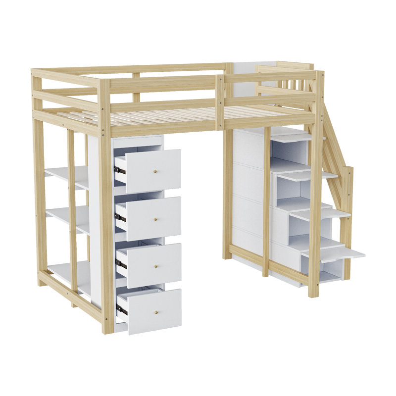 Hillegier Metal Bed, 150cm x 200cm, Yellow