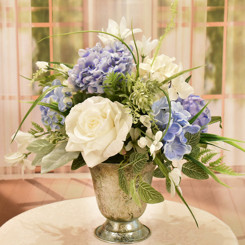 15 " Faux Mixed Assortment in Vase