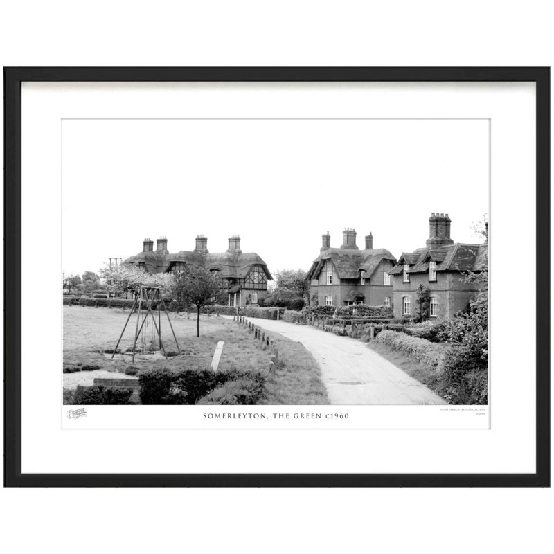 Somerleyton, The Green C1960 by Francis Frith - Single Picture Frame Print, 28cm H x 36cm W x 2.3cm D