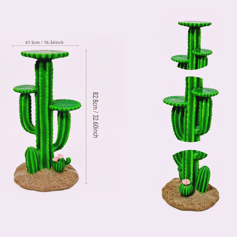 Support pour plante 32 po Saguaro Cactus