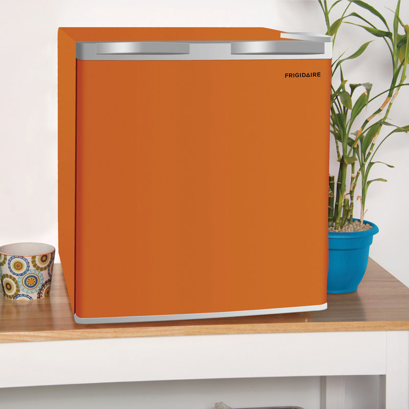 Frigidaire 1.6 Cu. Ft. 50-Watt Mini Fridge, Orange