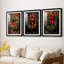 Christmas Holiday Art DCLxxi - impression encadrée sur mesure de qualité supérieure - 3 pièces-237611333-237611339