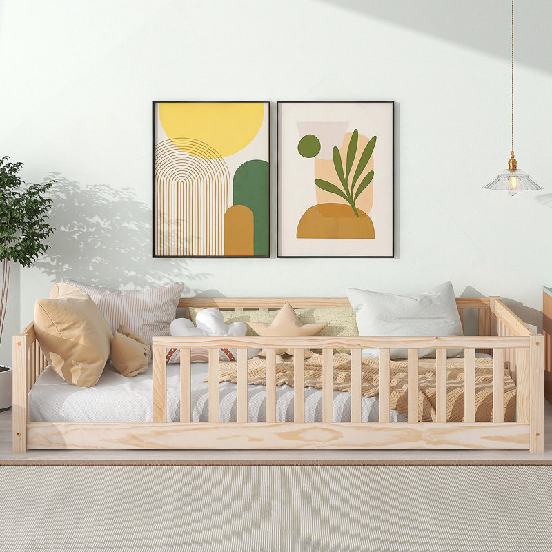 Blythedale Slat Bed, Natural