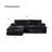 Modular Sectional Living Room Sofa Set-742257598