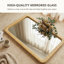 Nirvelli Natural Rattan Accent Wall Mirror with D-Ring Hangers-2070181391-2070292475
