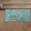 Tapis chic à poils doux avec motif floral complexe, parfait pour ajouter une élégance subtile à tout espace de vie intérieur-1706438715