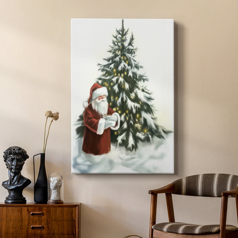 Art des Fêtes de Noël CCLxxvii - galerie Cavas sur mesure, H 12 po x l 8 po