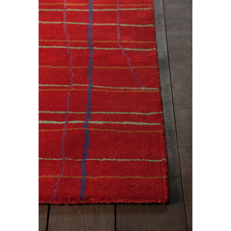 Tapis tissé à la main Steveson, Rectangle 7 pi 9 po x 10 pi 6 po