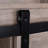 Retro Style MDF With Triamine Iron Frame Sliding Door Three-Layer Rack Bathroom Cabinet