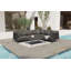 Zeke 6 - Person Modular Patio Conversation Sets with Cushions-1957123014-1957123033