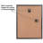 Malaya 3 Pack Lightweight Poster Frames Slide-In Photo Frames with Buildable Moulding-709030888