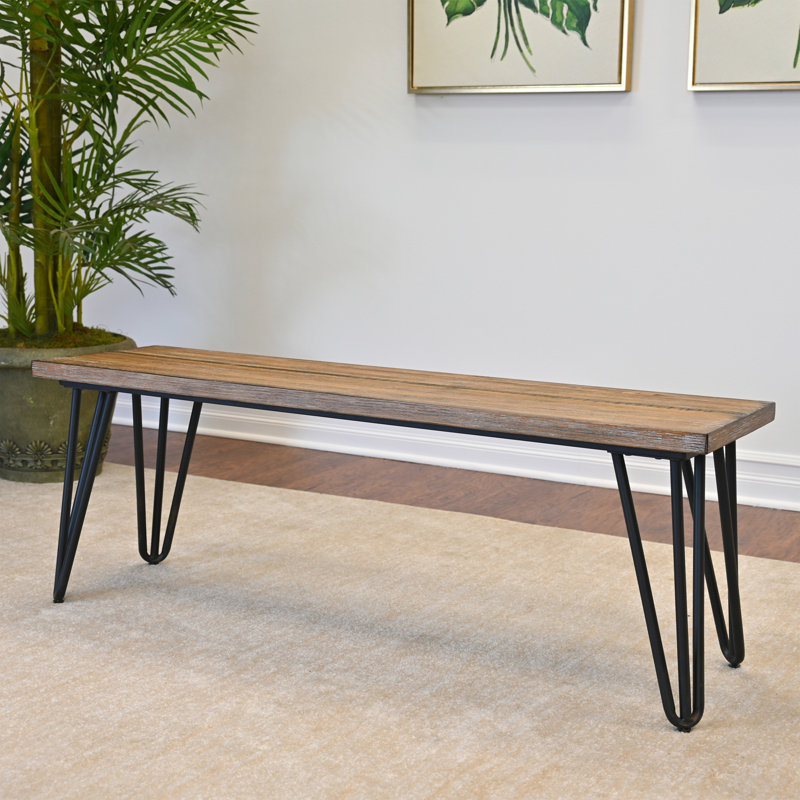 Banc de salle à manger en bois Aryven