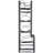 Prakriti 15.55'' W Steel Height -Adjustable Storage Rack