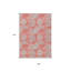 Tapis intérieur lavable à pois ivoire et bleu ciel 5 pi x 8 pi