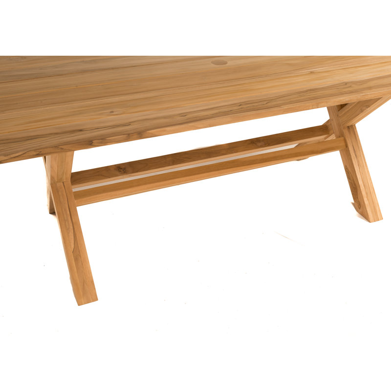Lakewood Outdoor Teak Dining Table, Natural
