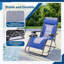 Fauteuils de patio inclinables relaxants en maille d'acier avec chaises et coussins ajustables-1602062457